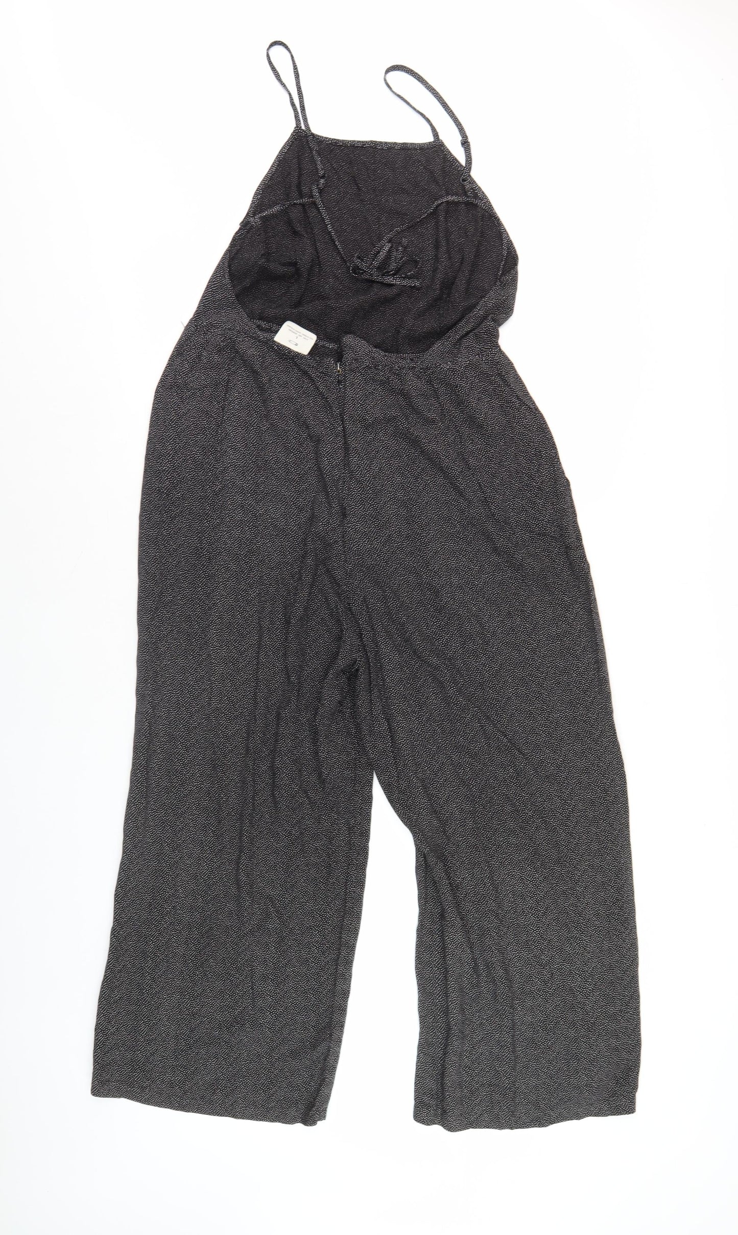 Pins and Needles Black Wide-Leg Jumpsuit L