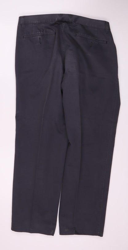 Mens UK Size 39 Uniqlo   Black Trousers