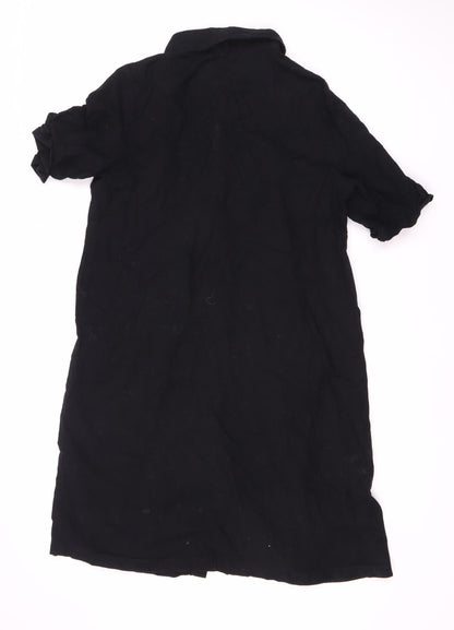 Dorothy Perkins Women’s Black Shirt Dress Size 12