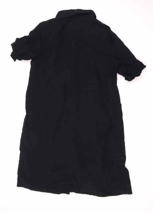Dorothy Perkins Women’s Black Shirt Dress Size 12