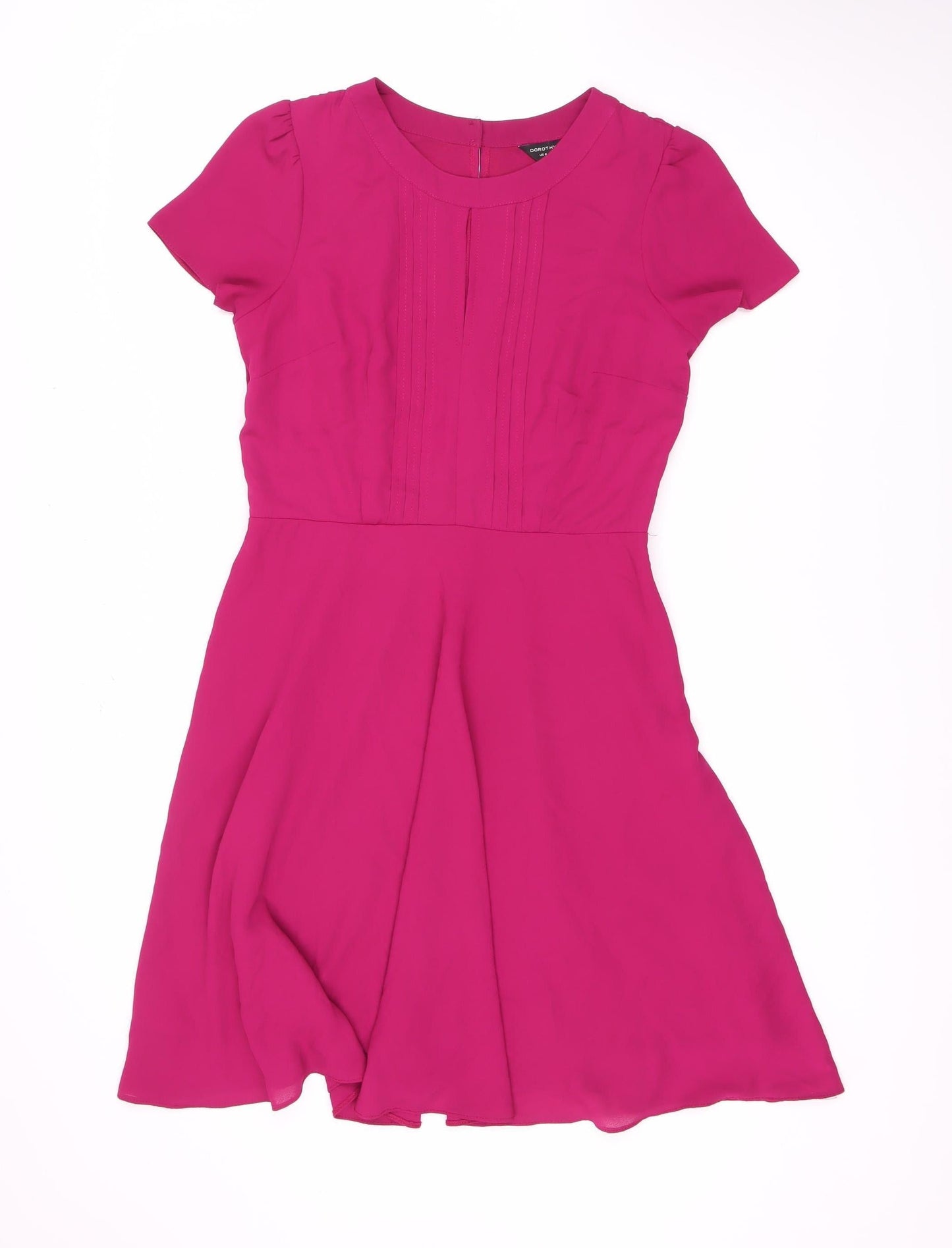 Dorothy Perkins Women's Pink A-Line Dress Size 12