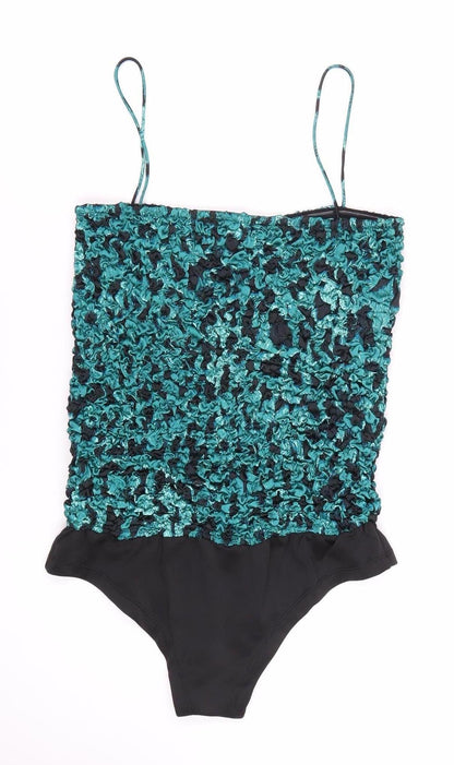 Dancing Leopard Women's Multicoloured Size 10 Spaghetti Strap Swimwear