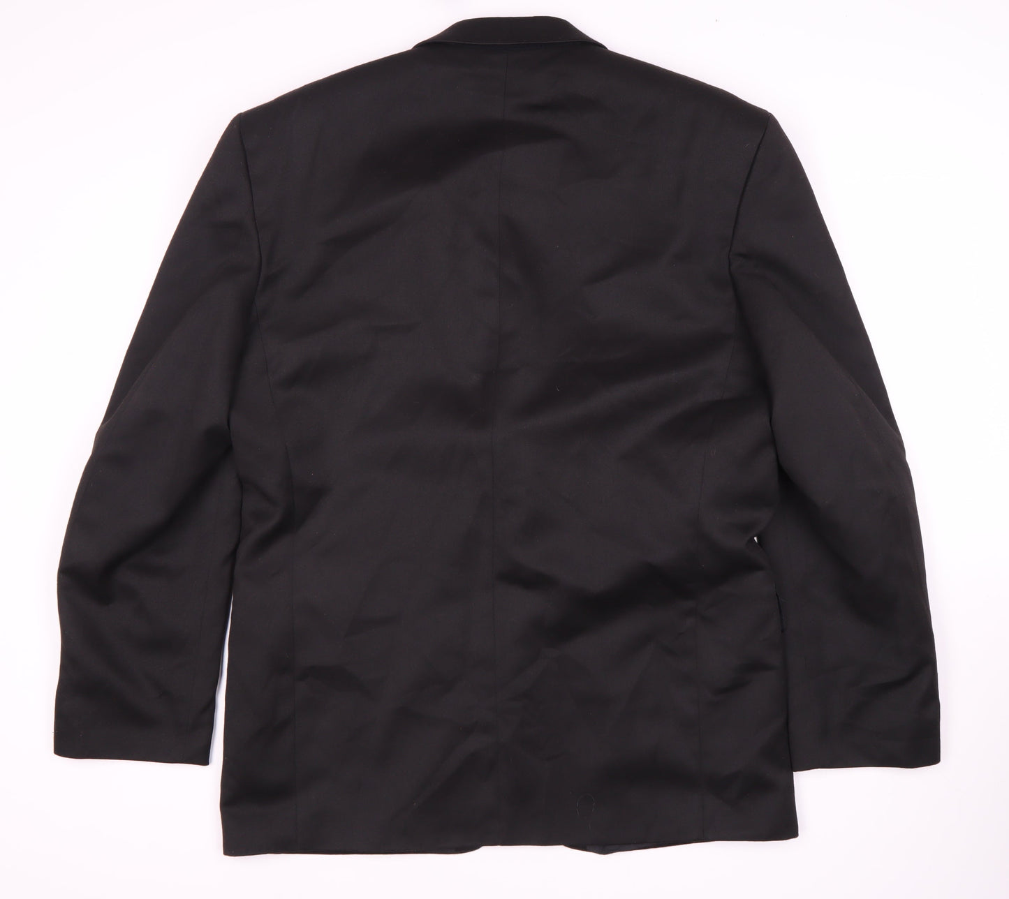 Jonathan Adams Men's Black Long Suit Jacket, Size 42