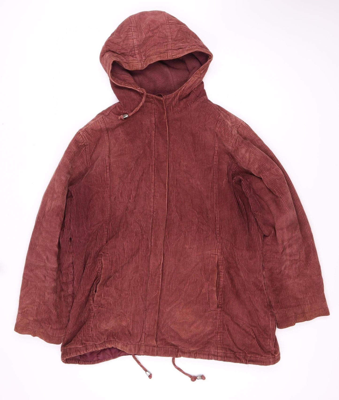 Classics Women's Red Corduroy Jacket Size 16