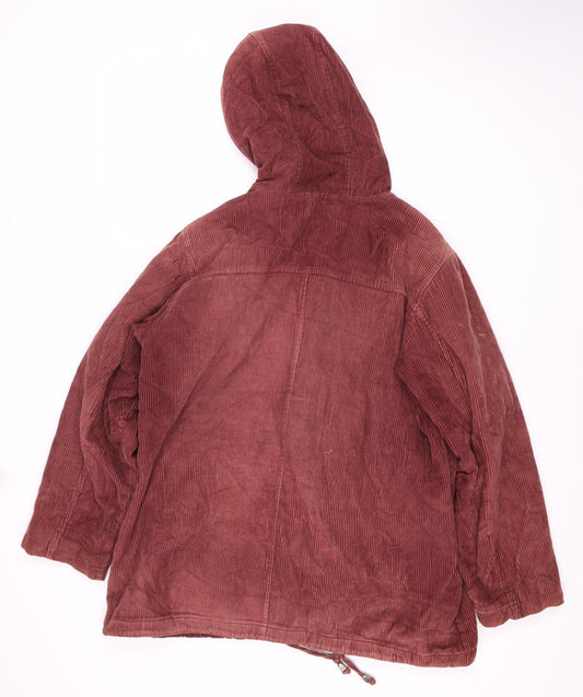 Classics Women's Red Corduroy Jacket Size 16