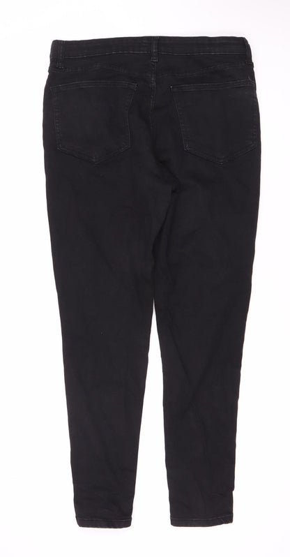 Don't Think Twice Black Skinny Jeans XL