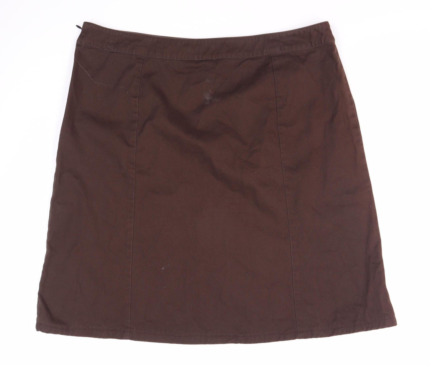 Boden Women's Brown Knee Length Pencil Skirt Size 18