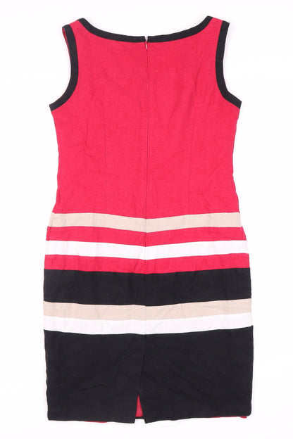 Marks and Spencer Women's Red Sheath Dress, Size 8 Petite