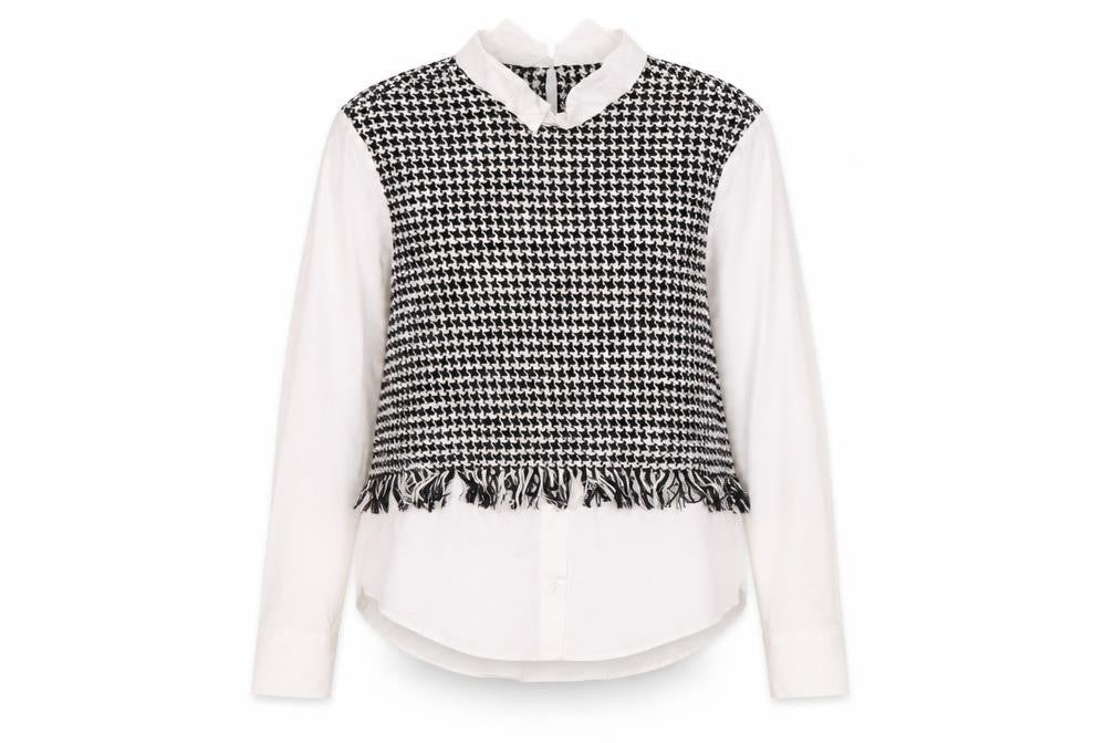 Womens UK Size S Zara Multicoloured Basic Blouse