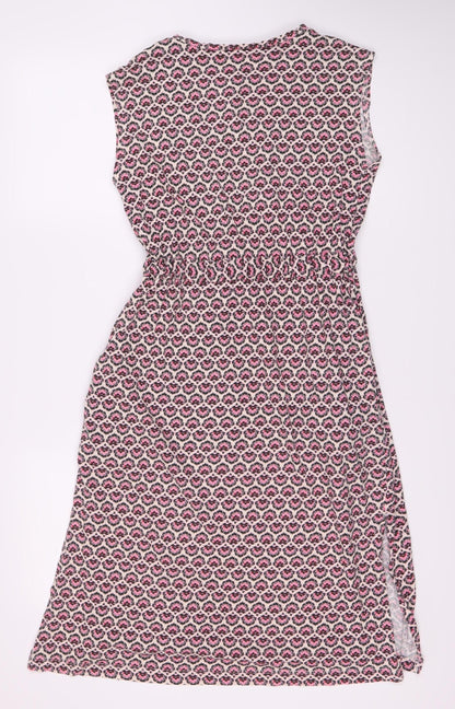 Next Women's Multicoloured Strapless Dress Size 10