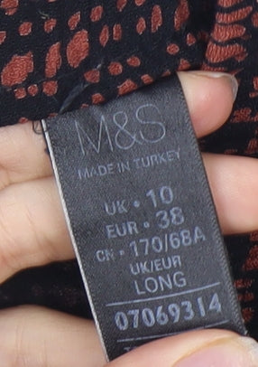 Womens UK Size 10 Marks and Spencer   Multicoloured Trousers