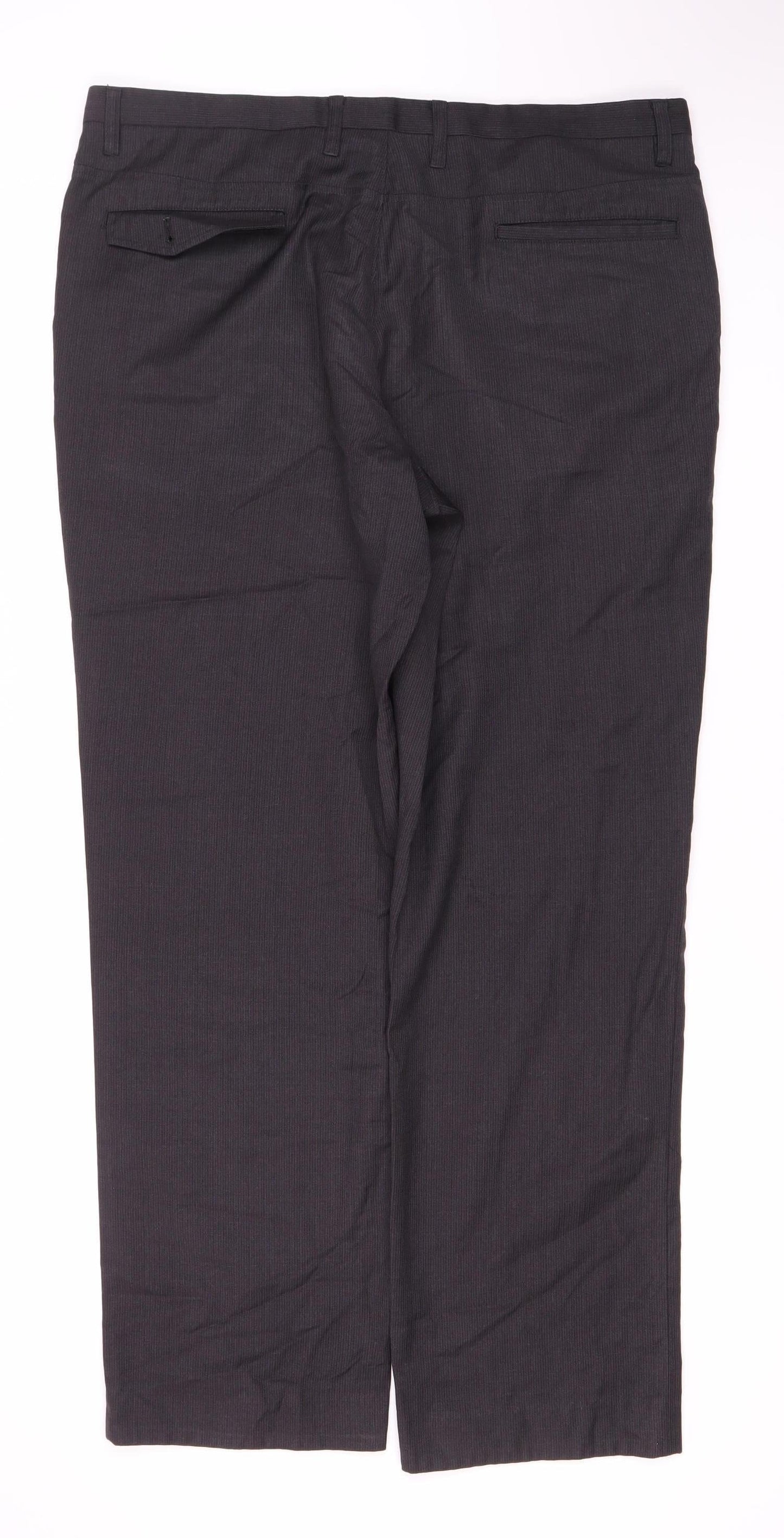 Womens UK Size 36 NEXT Regular Fit  Black Trousers