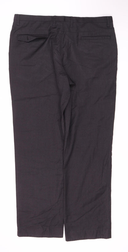 Womens UK Size 36 NEXT Regular Fit  Black Trousers