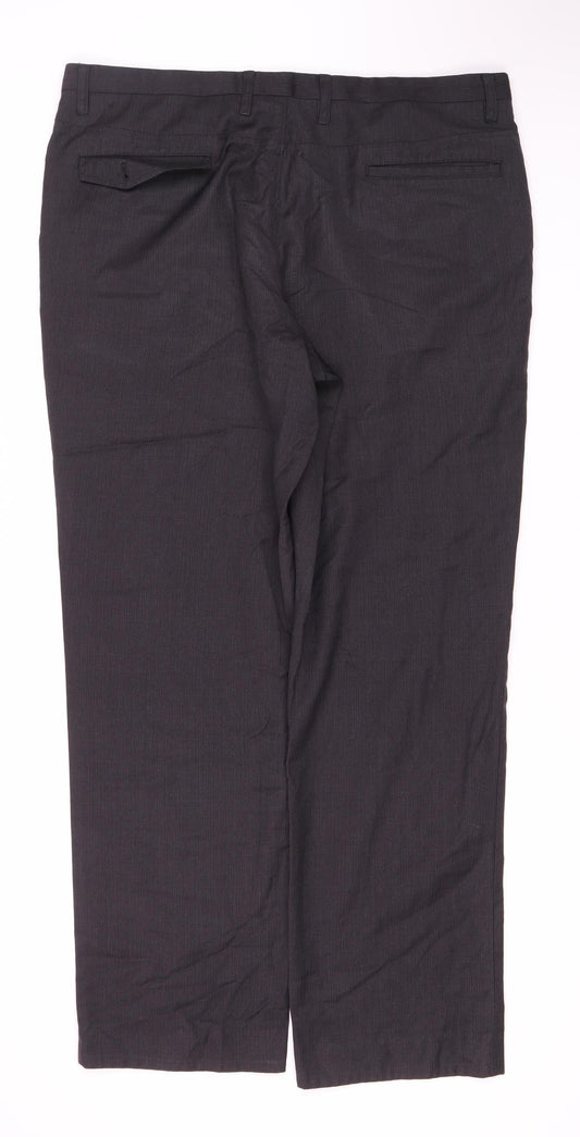 Womens UK Size 36 NEXT Regular Fit  Black Trousers