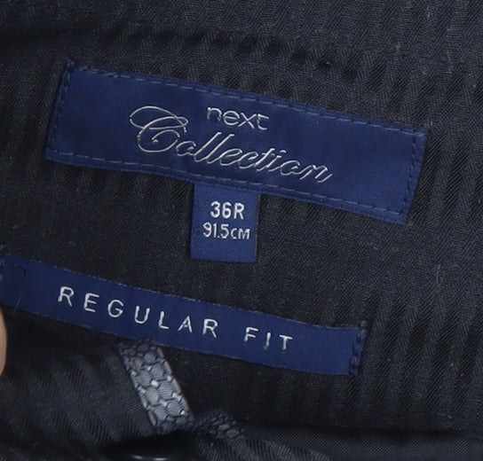 Womens UK Size 36 NEXT Regular Fit  Black Trousers