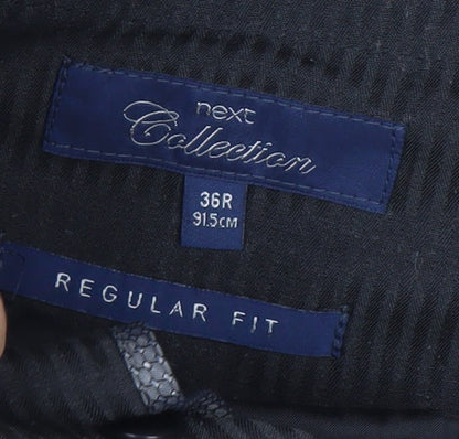 Womens UK Size 36 NEXT Regular Fit  Black Trousers