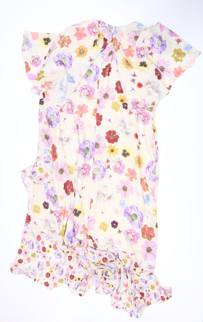 Simply Be Women's Multicoloured Floral Dress Size 22