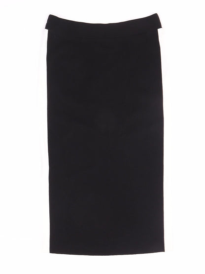 Marks and Spencer Women's Black Pencil Skirt - M