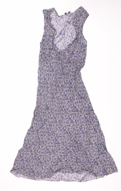 East Women's Multicoloured Floral Dress, Size 10