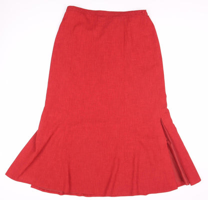 Jacques Vert Women's Red Skirt Size 14
