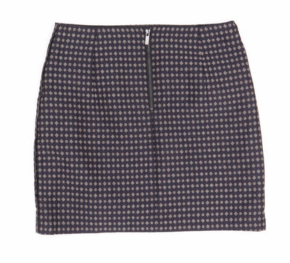 Marks and Spencer Women’s Black Geometric Pencil Skirt, Size 10