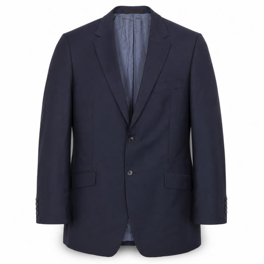 Marks and Spencer Men's Blue Wool Jacket Size L