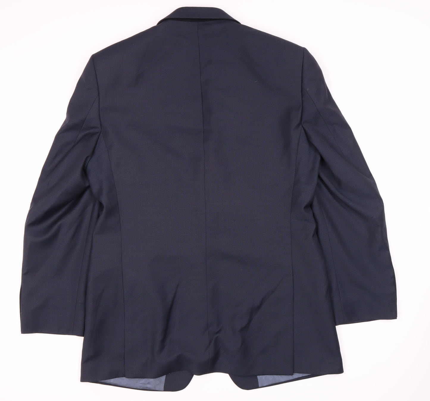 Marks and Spencer Men's Blue Wool Jacket Size L