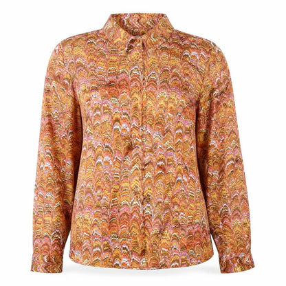 Womens UK Size L Urban Outfitters Multicoloured Basic Button-Up