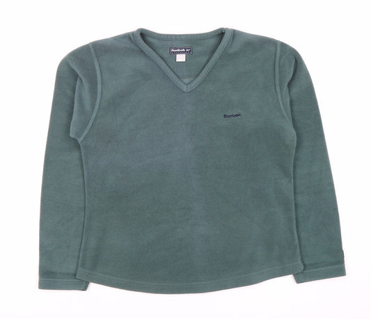 Reebok Women's Green Pullover Sweatshirt Size 12