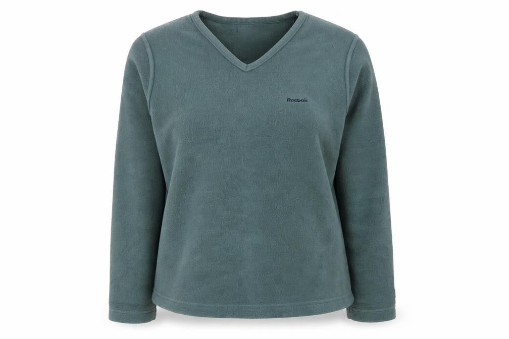 Womens UK Size 12 Reebok Green Pullover Sweatshirt