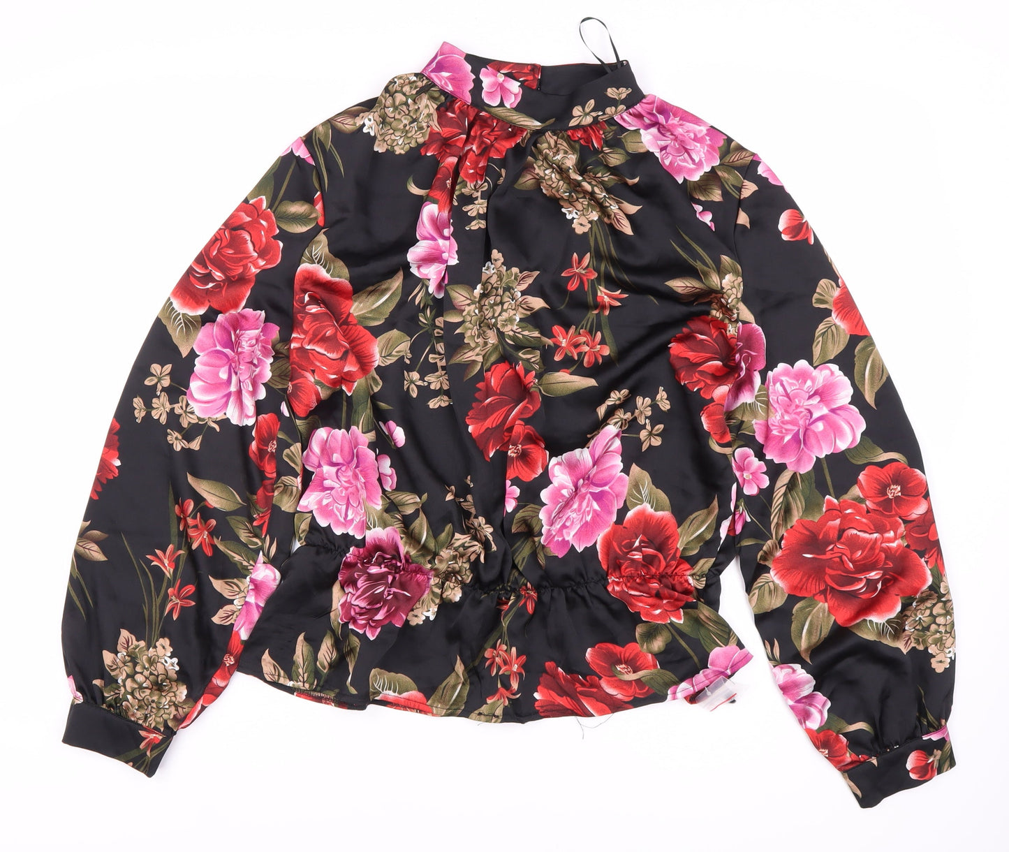 Quiz Women's Multicoloured Floral Blouse, Size 14
