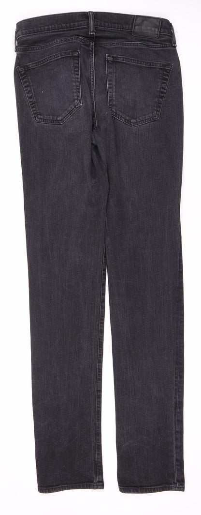 Abercrombie & Fitch Men's Slim Black Jeans 32W 36L