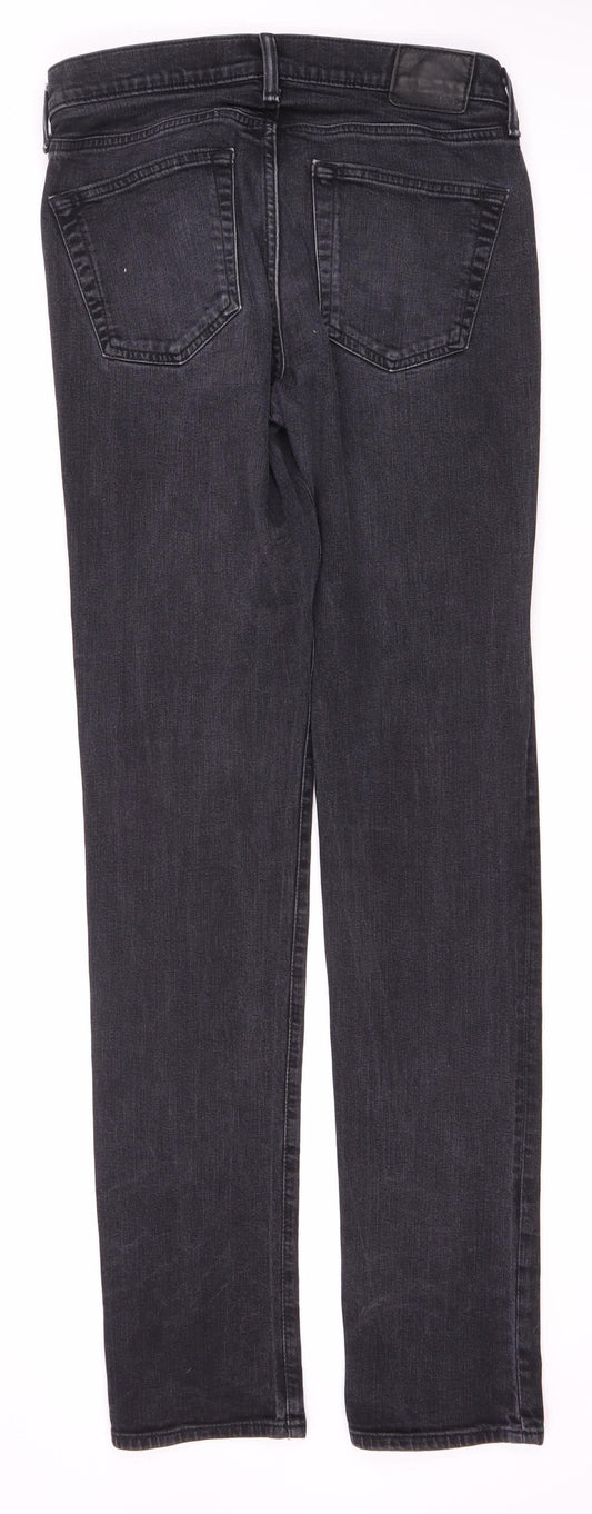 Abercrombie & Fitch Men's Slim Black Jeans 32W 36L