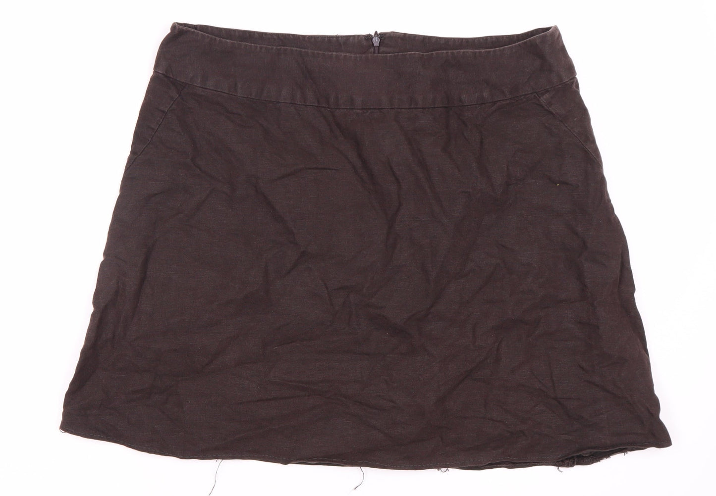 Laura Ashley Women's Brown Skirt Size 16