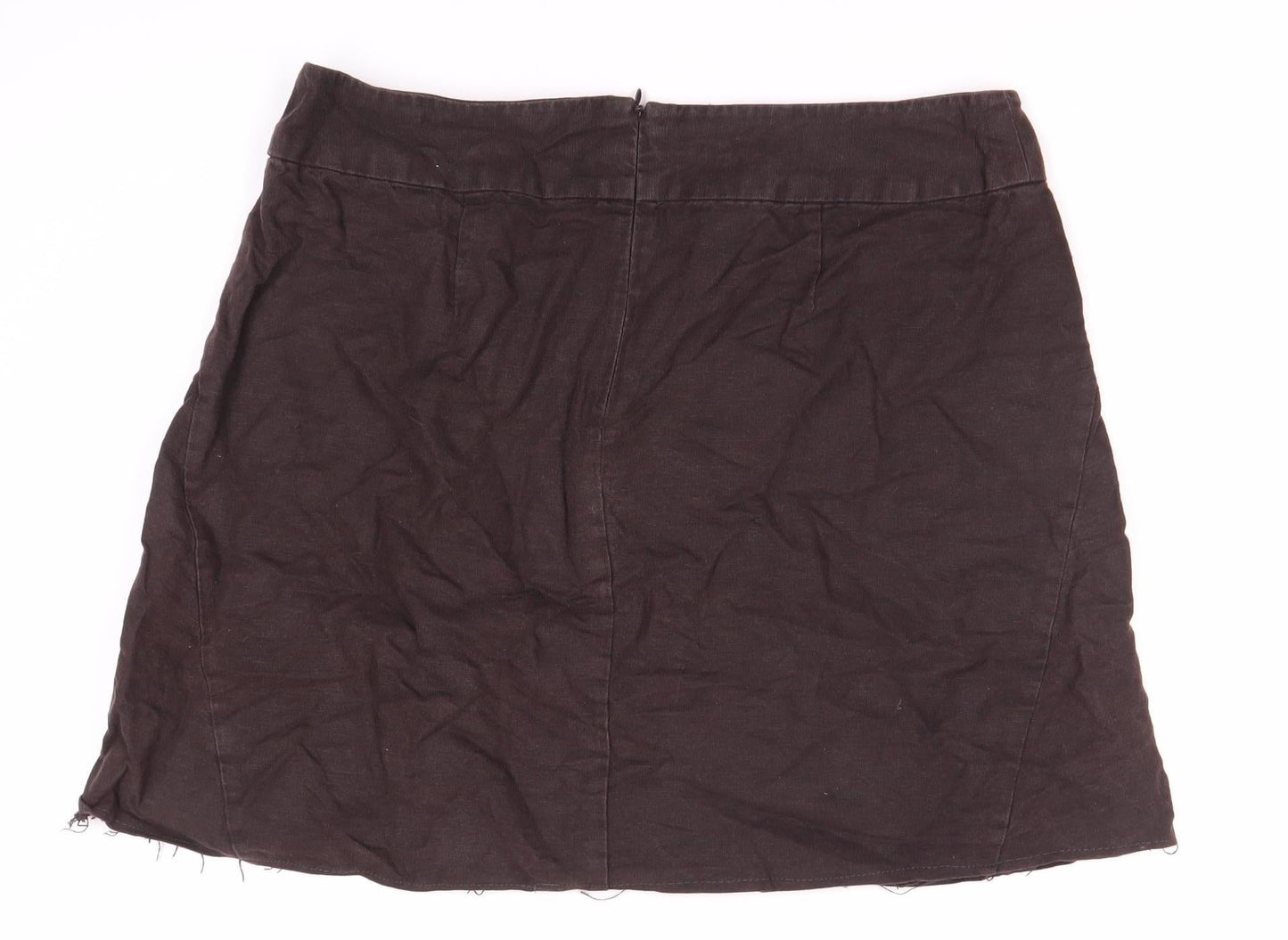 Laura Ashley Women's Brown Skirt Size 16