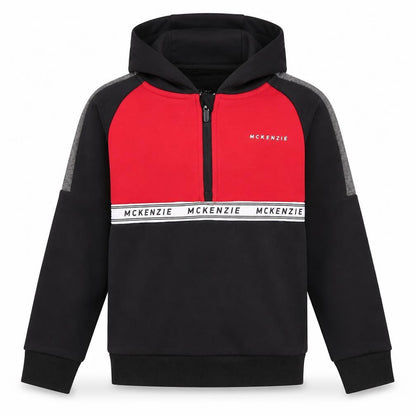 McKenzie Boys Black Pullover Hoodie 4-5 Years