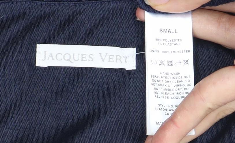 Jacques Vert Women's Blue Sequin Blouse, Size S