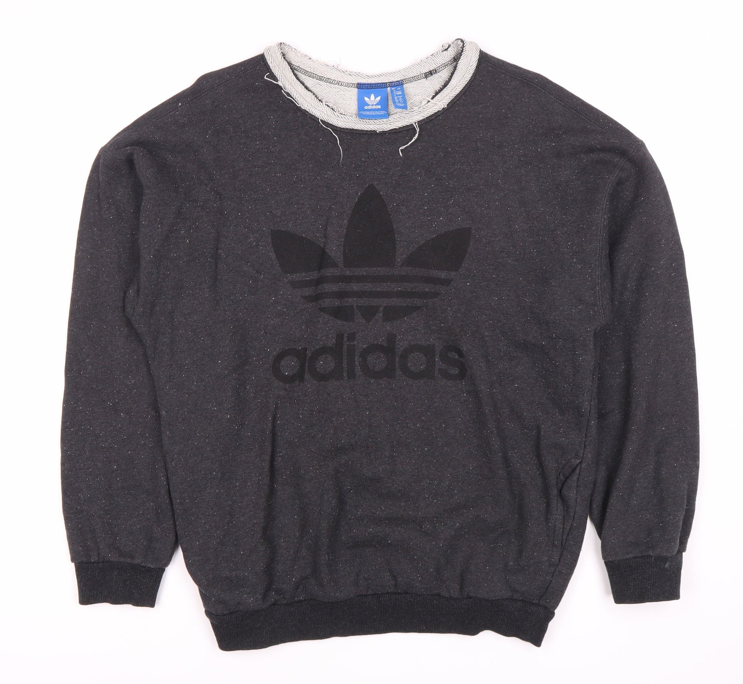 Adidas Women's Black Sweatshirt, UK 12, Pullover, Logo Design