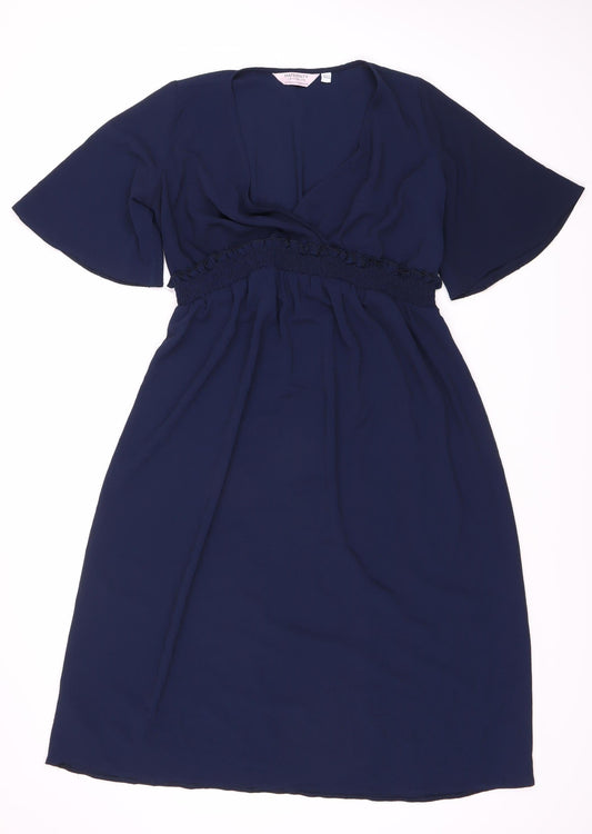 Dorothy Perkins Women's Blue Dress Size 10