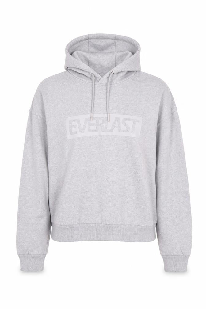 Womens UK Size 8 Everlast Grey Pullover Hoodie