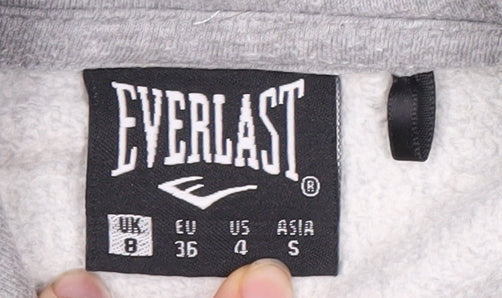 Everlast Women's Grey Hoodie, Size 8, Pullover Style