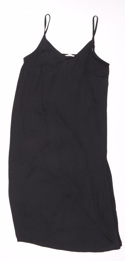 Hush Women's Black Slip Dress Size 8 Sleeveless