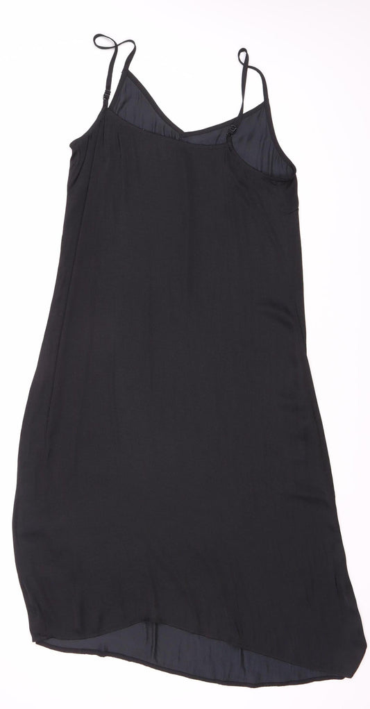 Hush Women's Black Slip Dress Size 8 Sleeveless