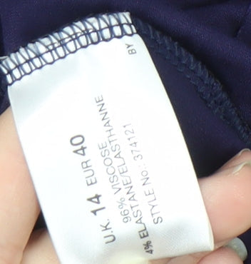 Womens UK Size 14 Alex & Co. Purple