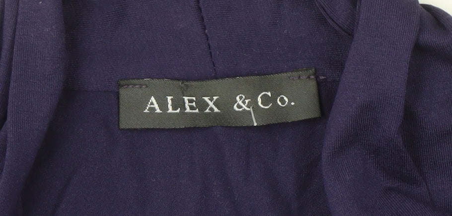 Womens UK Size 14 Alex & Co. Purple