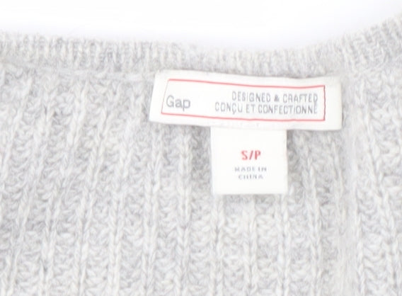 Womens UK Size S Gap Grey Pullover Jumper