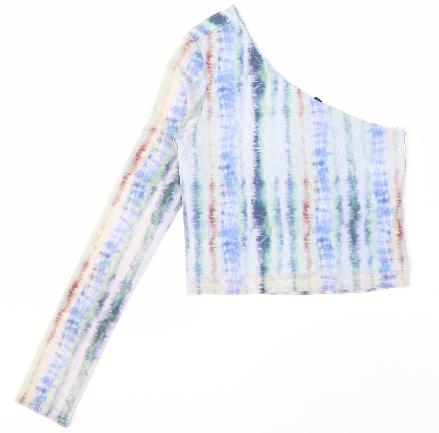 Womens UK Size XS Urban Outfitters Multicoloured Cropped Top