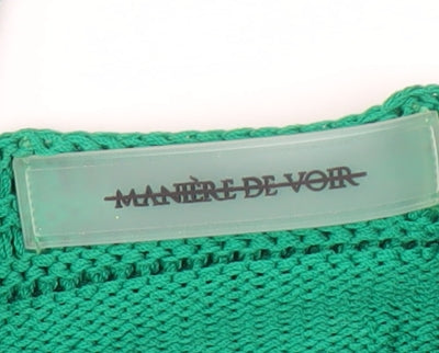 Manière De Voir Women's Green Camisole Halter Top XS