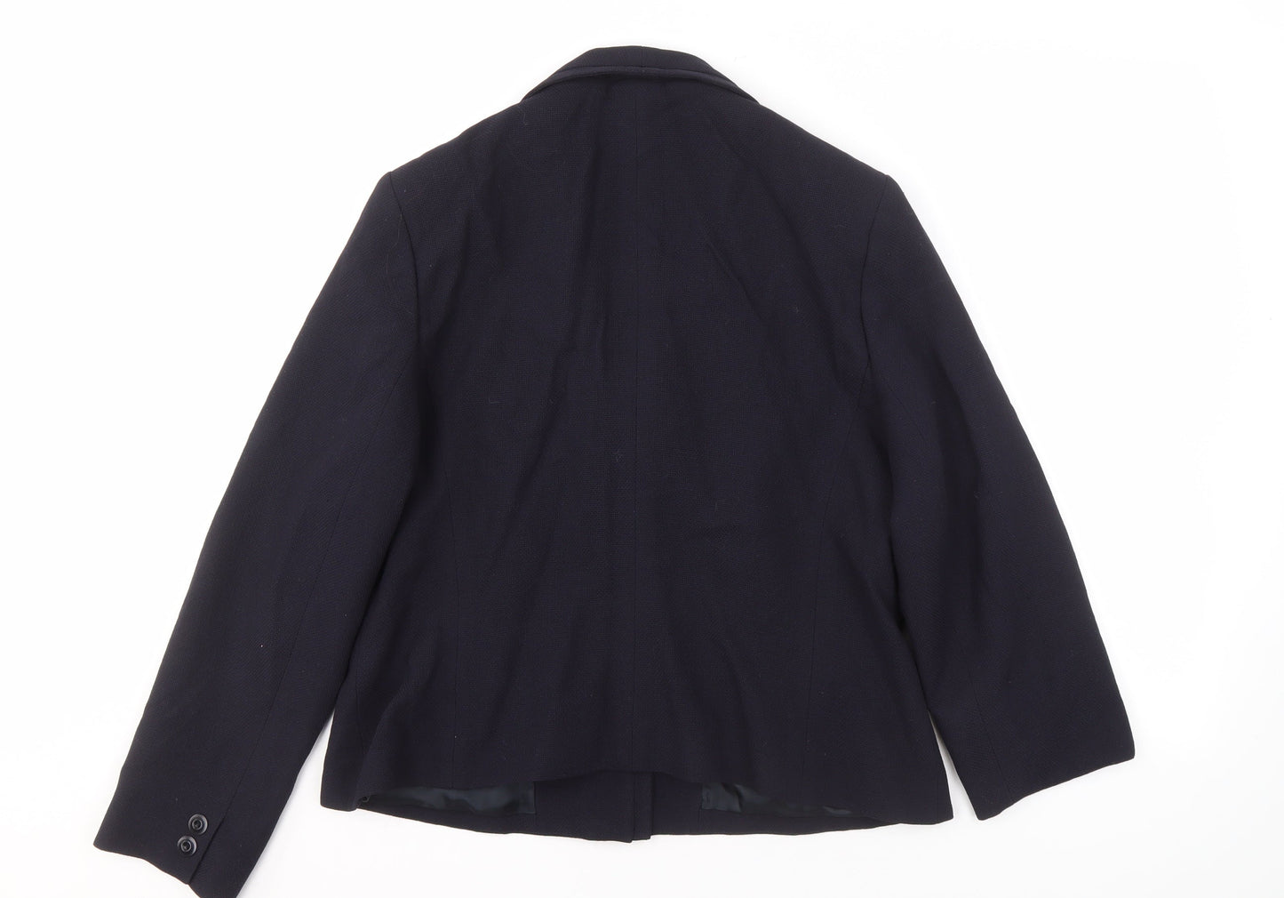 Alex & Co. Women's Black Wool Blazer Size 16, Lined