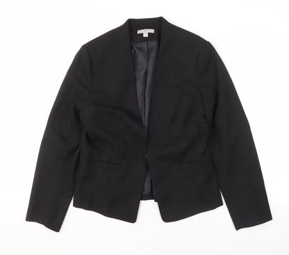 H&M Women's Black Blazer, Size 14, Classic Workwear